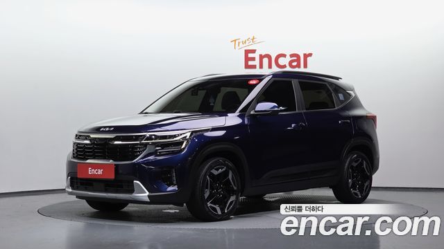 Kia Seltos, 청색